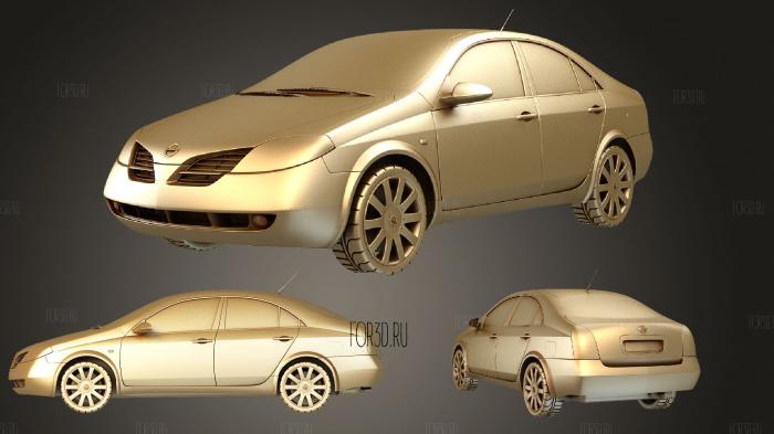 Nissan Primera НОВЫЙ 3d stl модель для ЧПУ